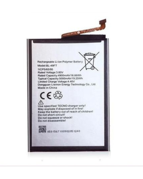 BATTERIE TECNO POP 8 LITHIUM 1ER CHOIX